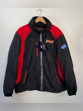 Budweiser Budlight 2-in-1 Winter Coat Hooded Warm NWT Mens Large